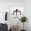 Balletplakat med balletdanser på tå