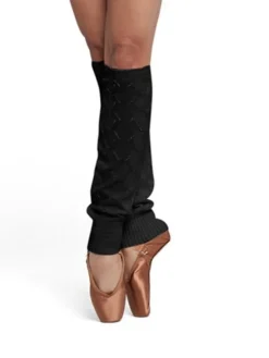 Bloch benvarmere 55 cm - sort
