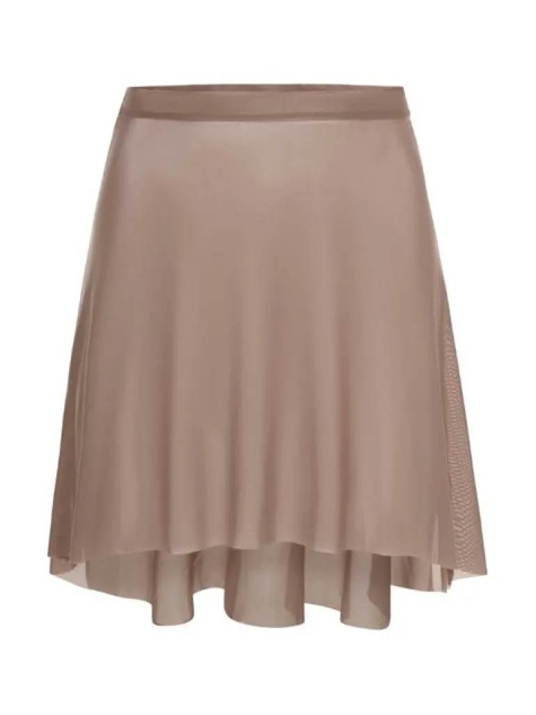 Brunt pull on mesh skørt fra Mara Dancewear