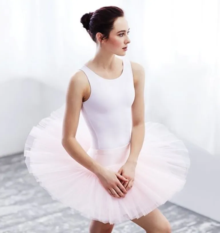 Capezio kort hvid tutu skørt til damer
