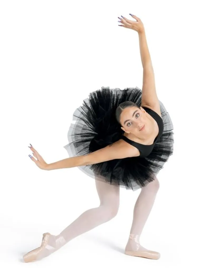 Capezio kort sort tutu skørt til damer