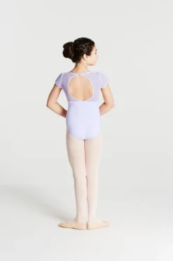 Capezio lys lavendel dragt med puf ærmer til piger