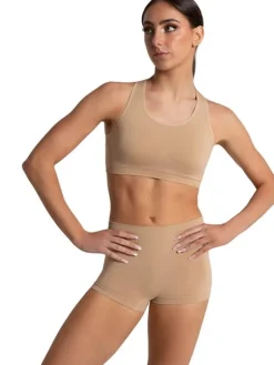 Capezio nude seamless hotpants til piger