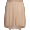 Creme farvet pull on mesh skørt fra Mara Dancewear