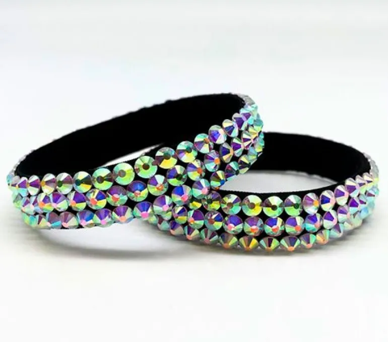 Crystal AB rhinsten armbånd