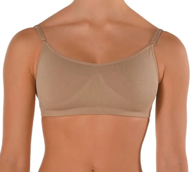 Dansez-vous nude bh top til dans/ballet/gymnastik