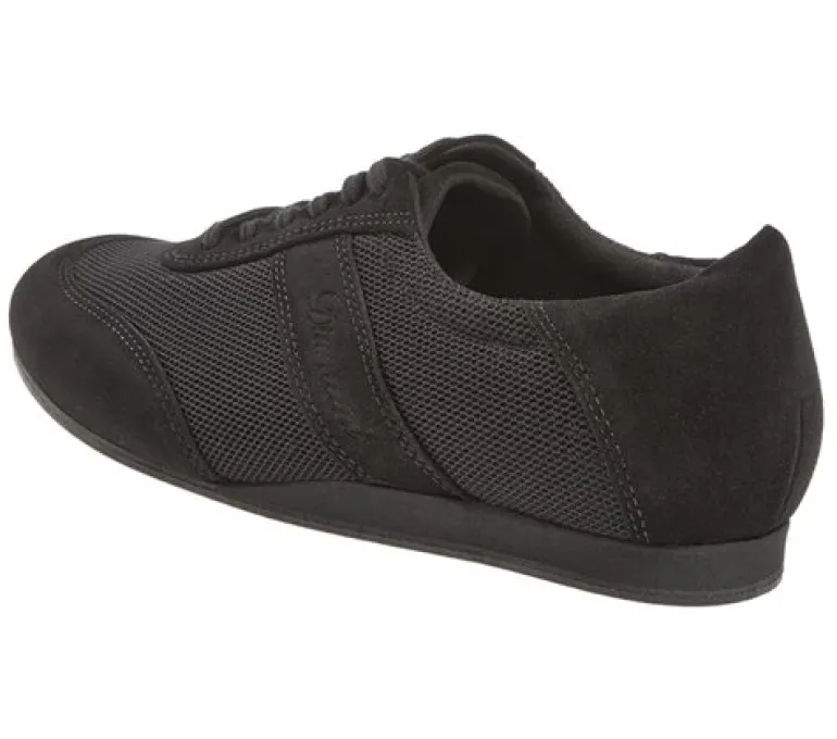 Diamant sorte dansesneaker vario spin sål til herrer