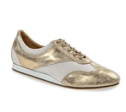 Guld dansesneakers vario pro med fuld sål