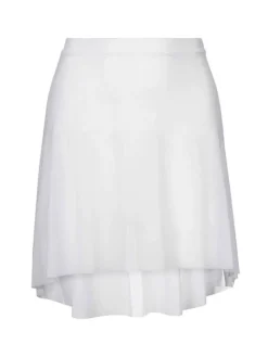 Hvidt pull on mesh skørt fra Mara Dancewear