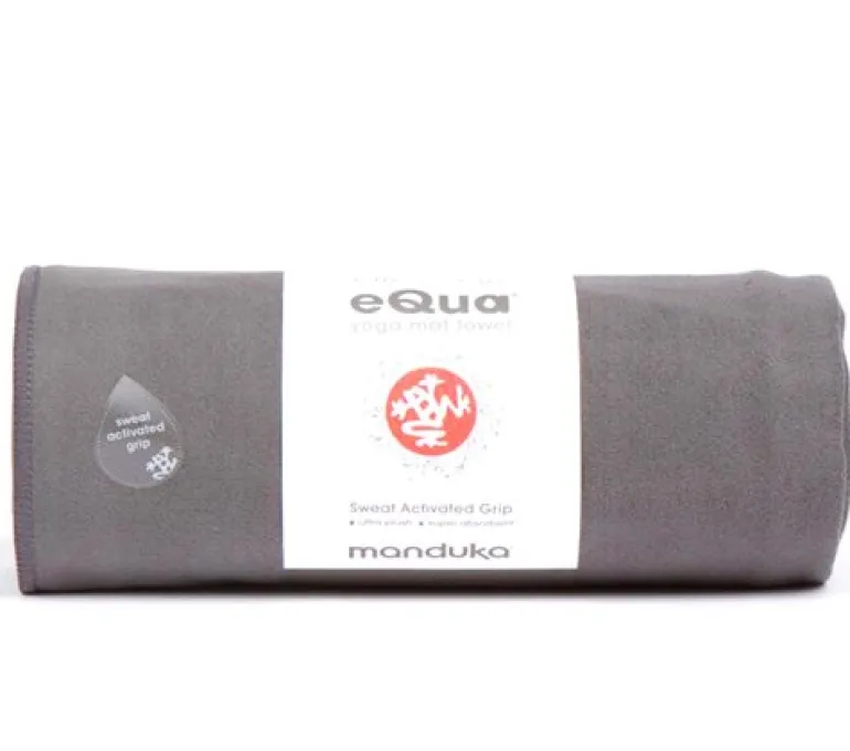 Manduka mikrofiber håndklæde i koksgrå