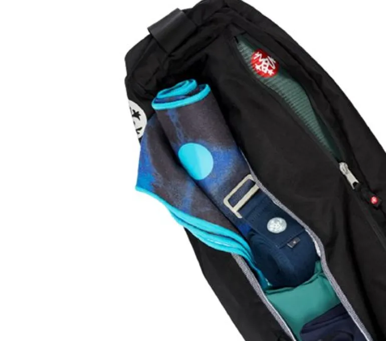 Manduka sort taske til yogaudstyr