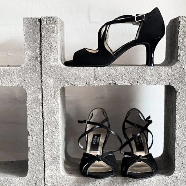 Nueva Epoca Sienna dansesko 7 cm hæl