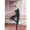 Pose til balletsko til drenge/herrer med print og net