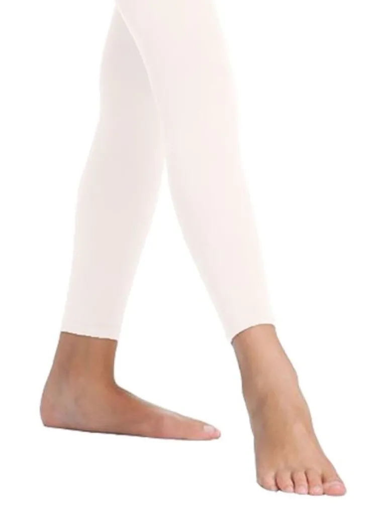 Pridance hvide tights uden fødder - 3 PAR DKK 250