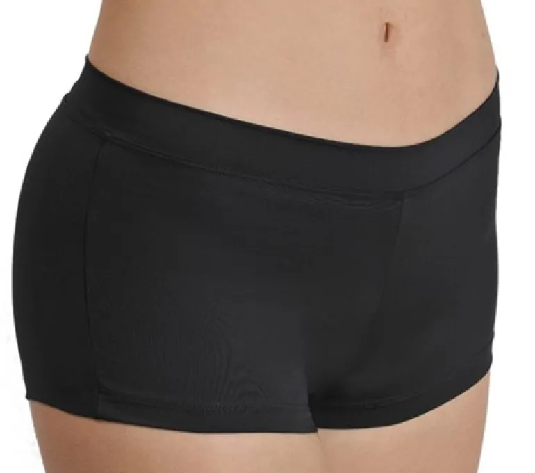 Pridance sorte hotpants til børn