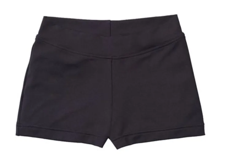 Pridance sorte hotpants til børn