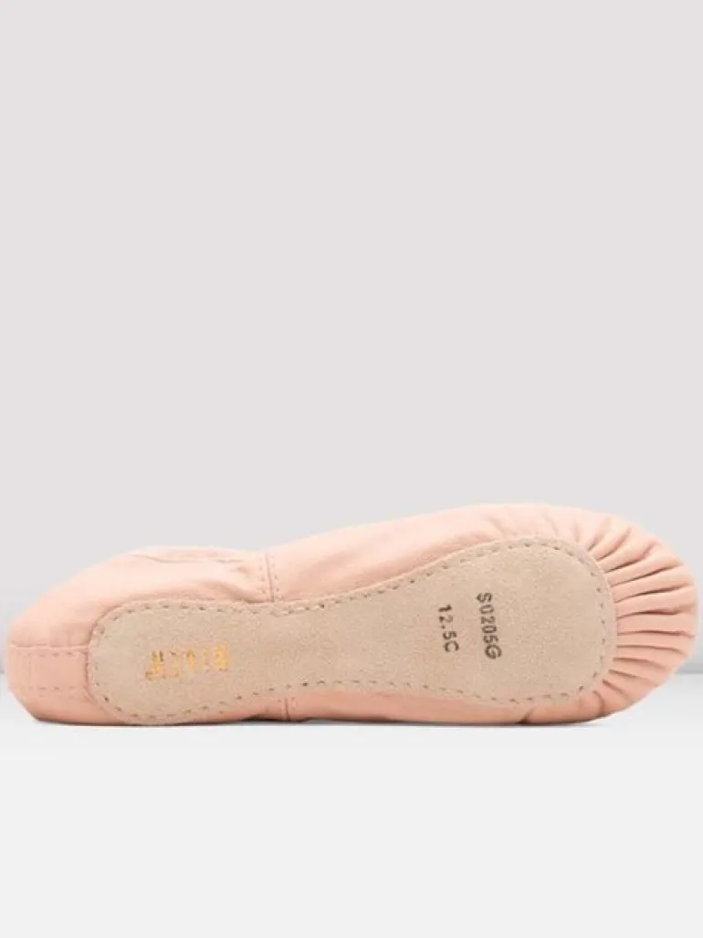 Soft fuldsål balletsko/springsko Bloch skind