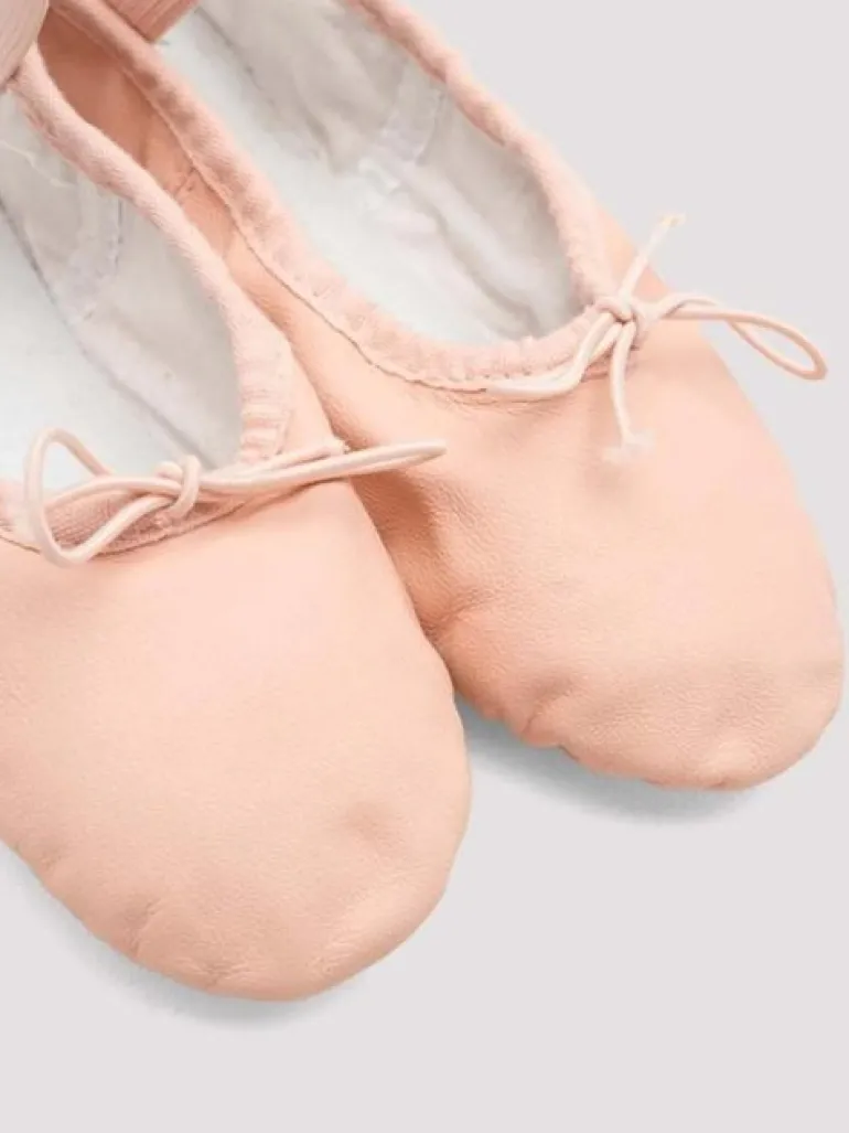 Soft fuldsål balletsko/springsko Bloch skind