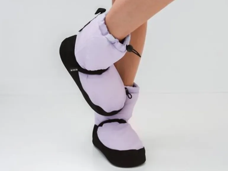 Warm up lys lilla boots Bloch til ballet og dans