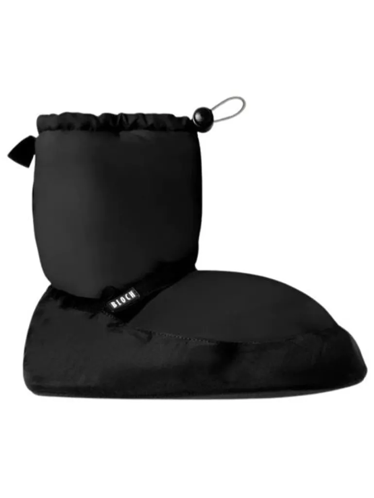 Warm up sort boots Bloch til ballet og dans