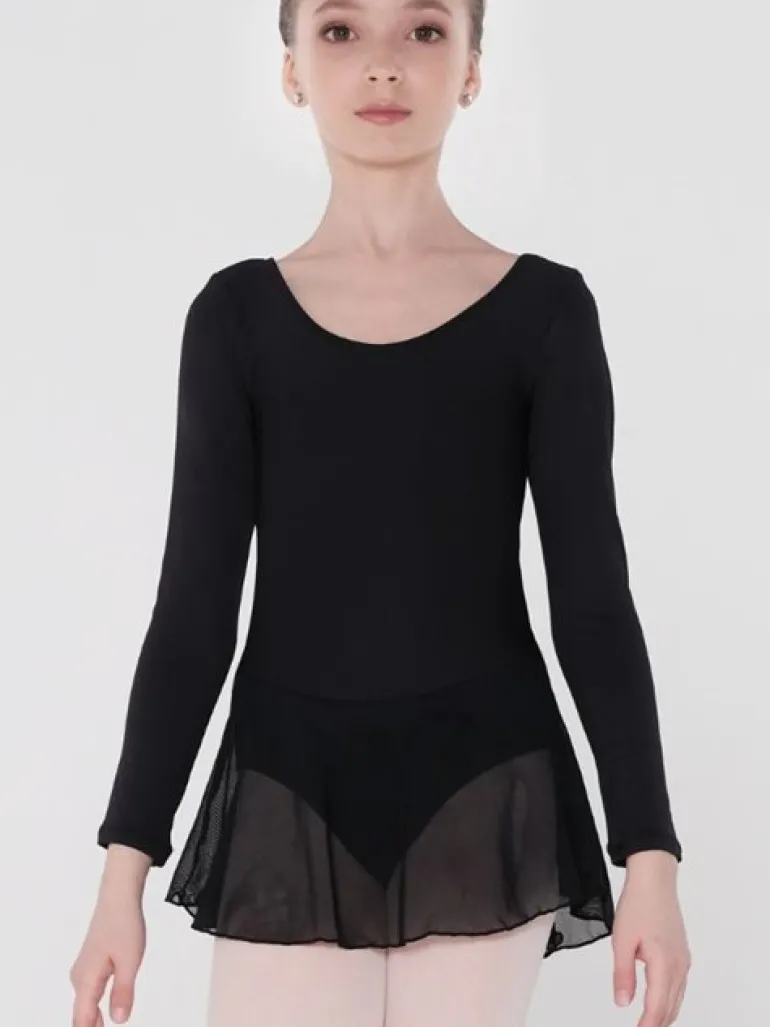 Wear Moi dragt med påsyet skørt i sort
