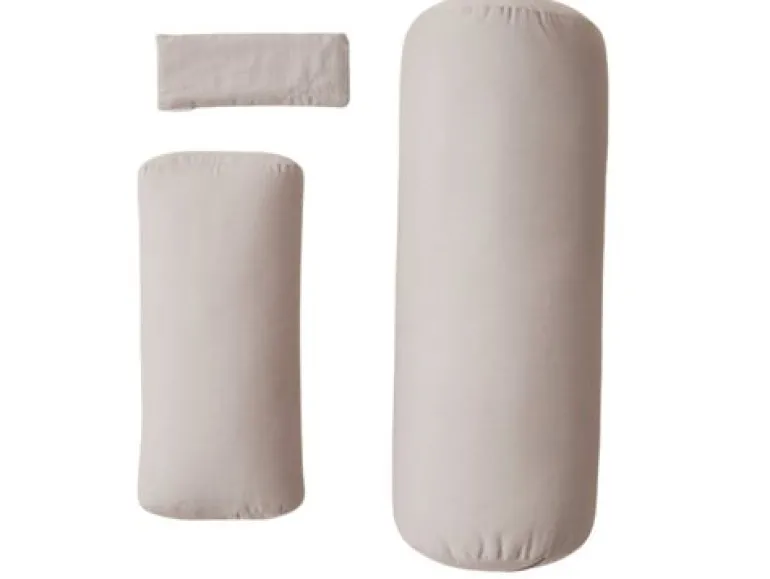 Yoga bolster i lysegrå - Moonchild
