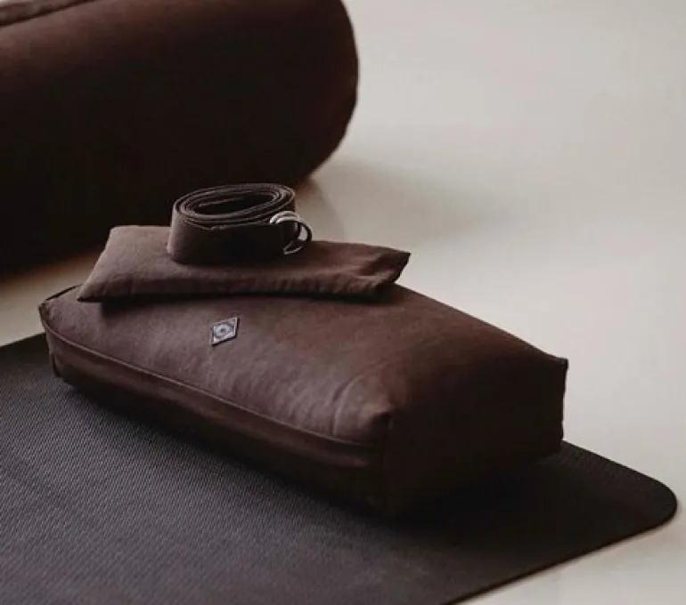 Yogabælte fra Simple Days i brun